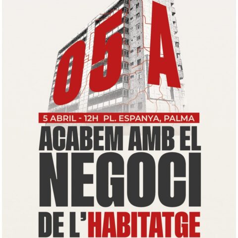 Mobilització unitària a Palma pel dret a l’habitatge