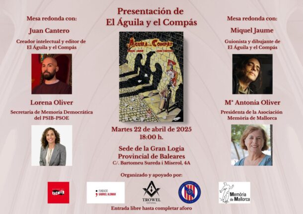 Presentació a Palma del còmic sobre la repressió maçònica