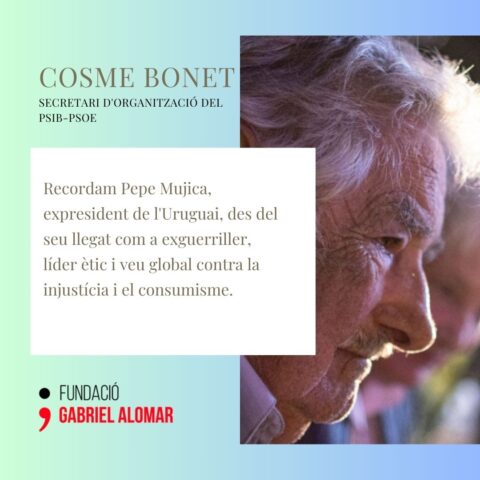 Pepe Mujica, el guerriller que predicava la pau.