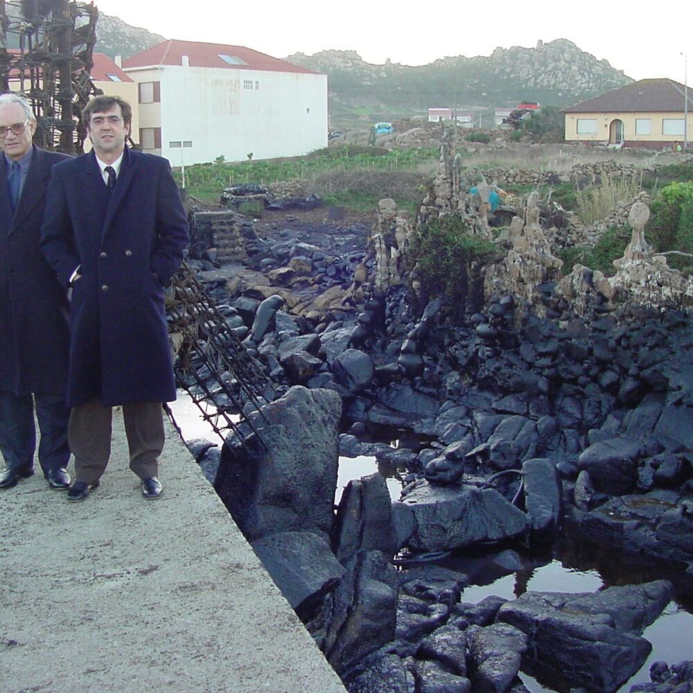 Records d’un viatge de solidaritat a Galícia després del Prestige